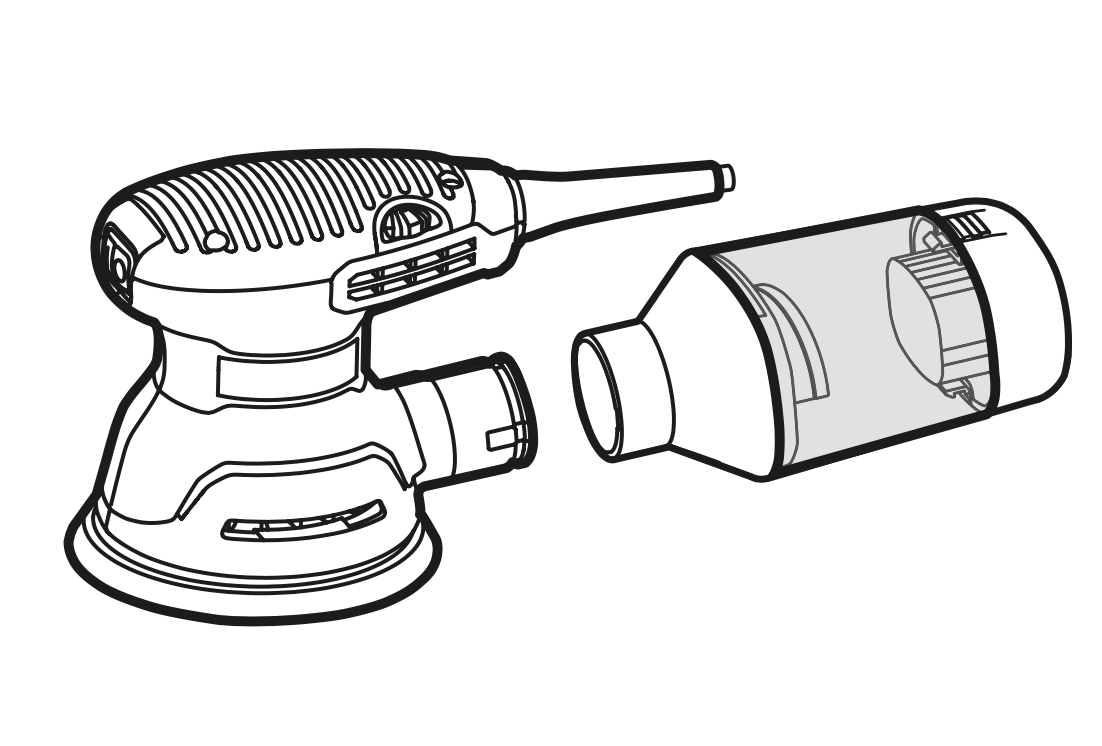 Lijadora orbital aleatoria