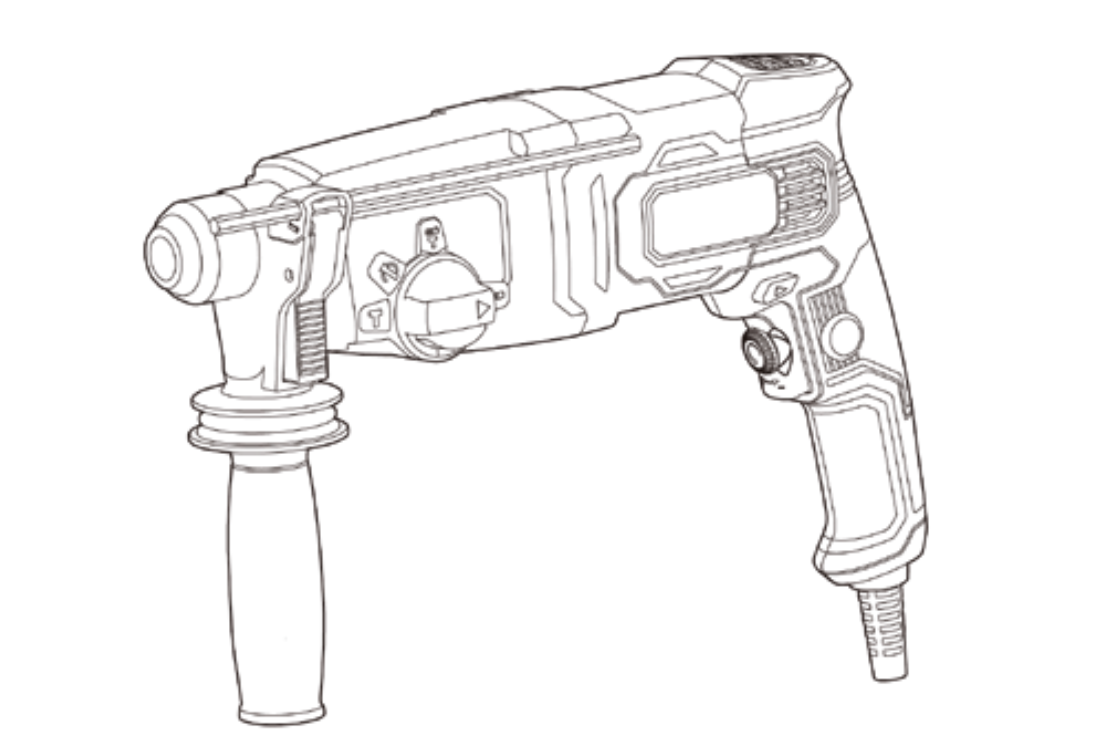 Rotomartillo 3j sds+