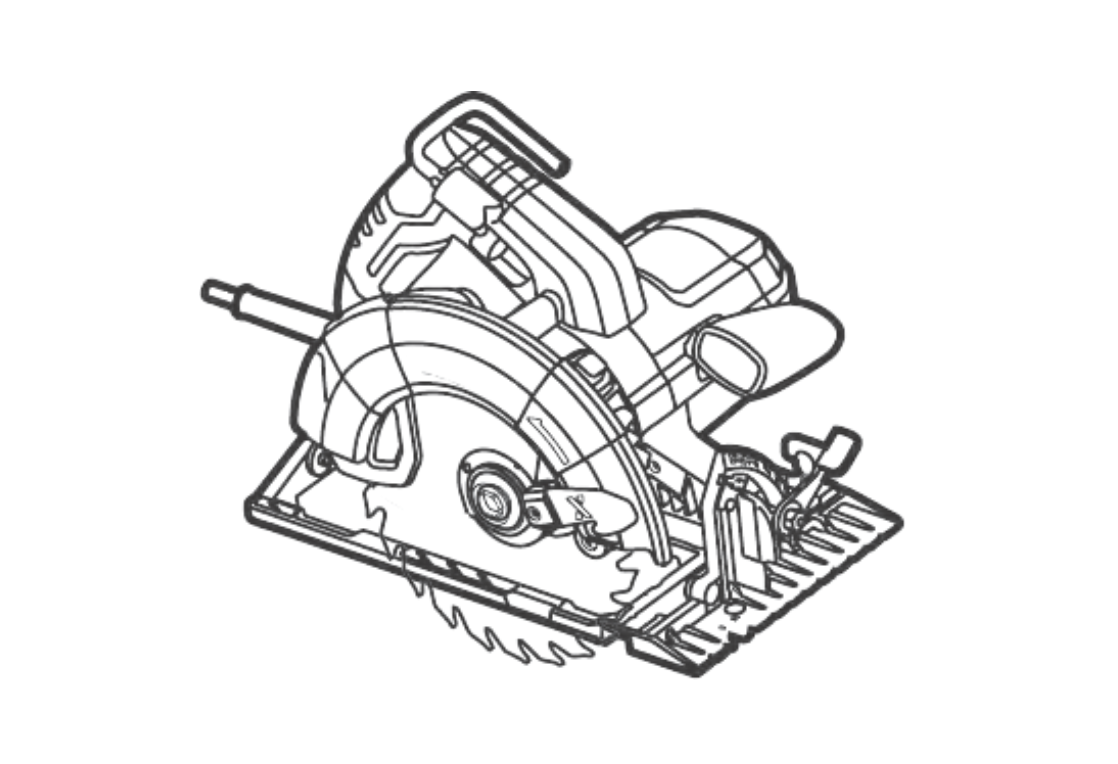 Sierra circular 7 1/4″ 184mm