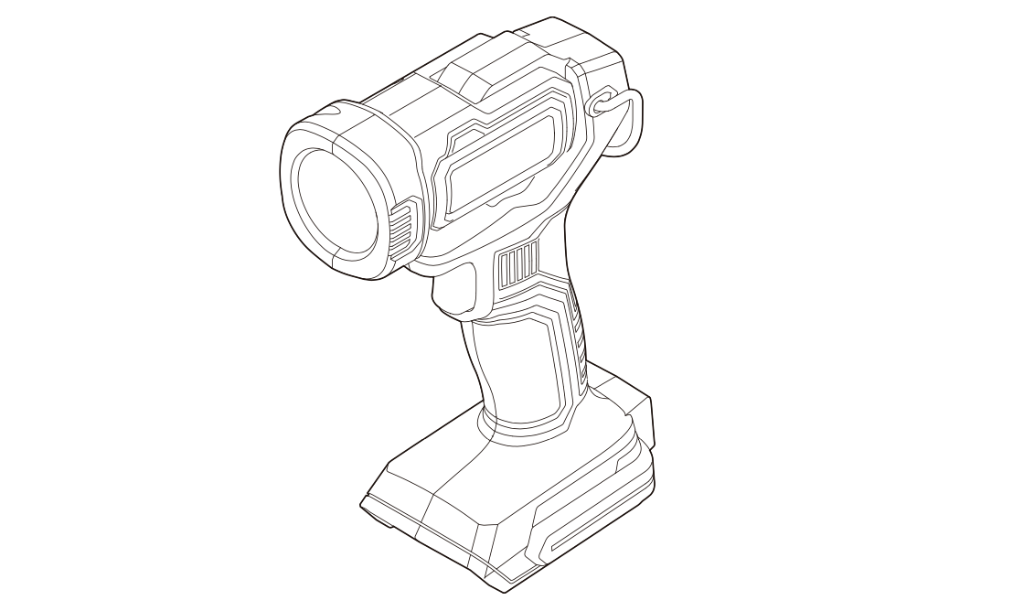 Foco inalámbrico led 20v brushless